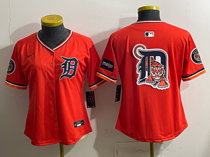 youth Detroit Tigers blank orange Nike 2026 MLB Jersey 0404003 (2)
